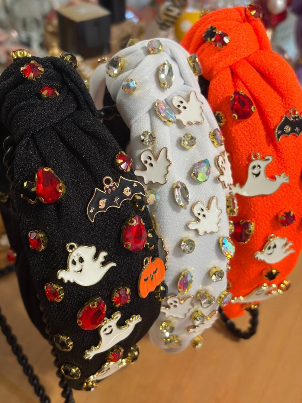 HALLOWEEN HEADBANDS WITH BLING - CHOOSE ONE - Picture 2 of 2
